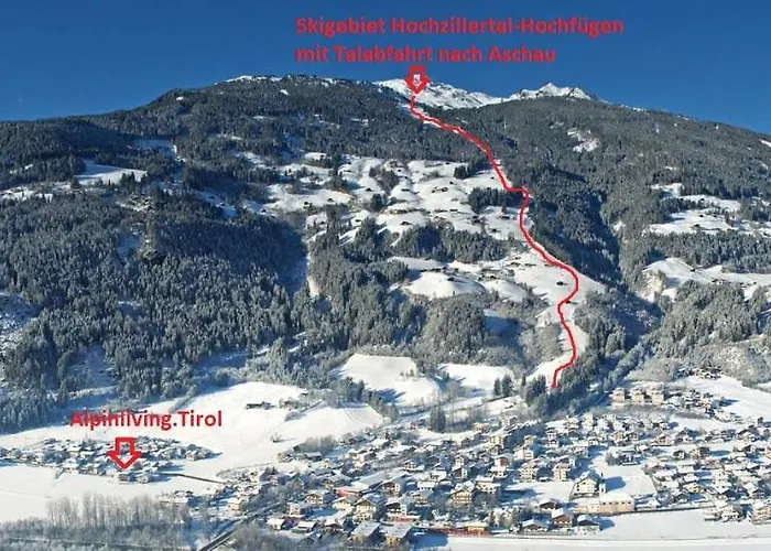 ألبينليفينغ.تيرول شقة Aschau Im Zillertal